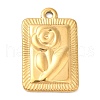 Ion Plating(IP) 304 Stainless Steel Pendants STAS-D084-19G-1