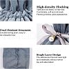  Velvet Jewelry Bags with Drawstring & Plastic Imitation Pearl TP-NB0001-20C-4