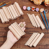  50Pcs 5 Style Solid Beech Wood Craft Sticks WOOD-NB0002-68B-3
