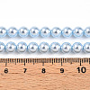 Baking Painted Pearlized Glass Pearl Bead Strands HY-N002-6mm-A05-5