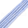 Synthetic Blue Lace Agate Beads Strands G-M401-D02-1