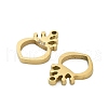 304 Stainless Steel Pendants STAS-A118-01D-G-2