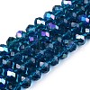 Electroplate Glass Beads Strands EGLA-A044-T8mm-L27-1