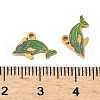 304 Stainless Steel Enamel Charms STAS-Z139-03G-08-3