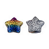 Rainbow Resin Cabochons CRES-Q197-46-3