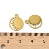 Ion Plating(IP) 304 Stainless Steel Charms STAS-J042-16G-3