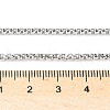 Tarnish Resistant 201 Stainless Steel Box Chains Necklaces NJEW-L416-02-2.5mm-2