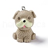 Opaque Resin Pendants RESI-E032-01P-08-1