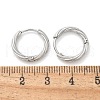 304 Stainless Steel Twist Hoop Earrings for Women EJEW-A130-02A-P-5