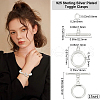 Beebeecraft 15Pcs Brass Toggle Clasps KK-BBC0016-72-2