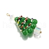 Cat Eye Beads Pendants PALLOY-TA00277-3