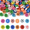 120Pcs 12 Colors Handmade Polymer Clay Beads CLAY-YW0001-96-1
