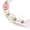 Colorful Alloy Enamel Cute Charms Bracelet BJEW-JB08661-01-6