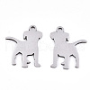 Non-Tarnish 201 Stainless Steel Pendants X-STAS-S081-050-2