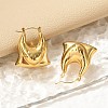 304 Stainless Steel Hoop Earrings EJEW-Q011-07G-4