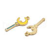 Alloy Enamel Pendants ENAM-CJC0015-08B-LG-2
