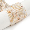 Natural White Topaz Beads Strands G-RM250101-E9-2