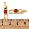 Rack Plating Brass Micro Pave Cubic Zirconia Watch Band Clasps KK-A234-016G-01-3