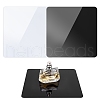   4Pcs 2 Colors Acrylic Reflection Display Board AJEW-PH0003-32-1