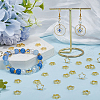 SOFPLATE 100Pcs Rack Plating Brass Bead Frames KK-SP0002-26G-4