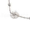 304 Stainless Steel Link Chain Bracelets BJEW-S153-06P-2