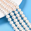 Natural Cultured Freshwater Pearl Beads Strands PEAR-N016-09D-1