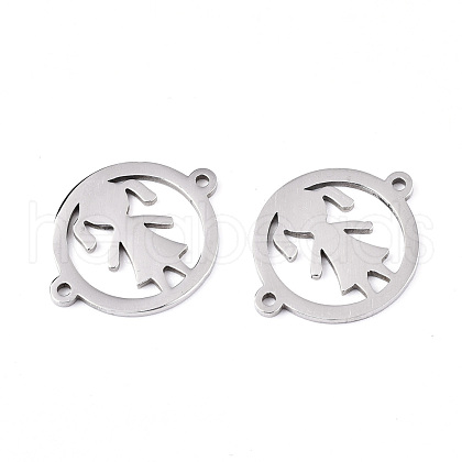 Tarnish Resistant 201 Stainless Steel Links Connectors STAS-S080-026P-1