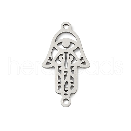 201 Stainless Steel Religion Laser Cut Connector Charms STAS-F316-37P-1