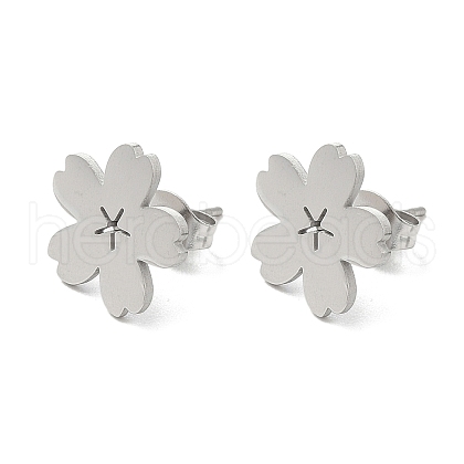 Non-Tarnish 304 Stainless Steel Stud Earrings EJEW-K285-05P-1