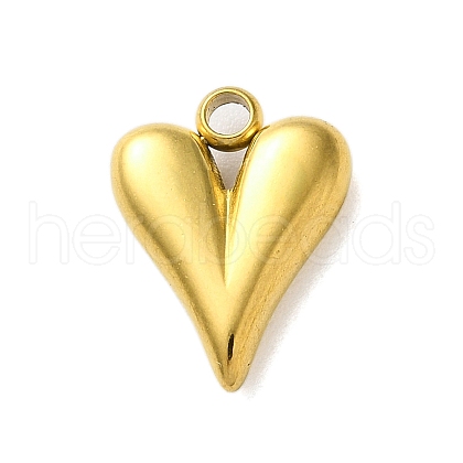 201 Stainless Steel Pendants STAS-G338-07G-1-1