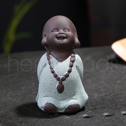 Ceramics Buddhist Monk Statue PW-WG55367-07-1