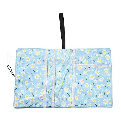 (Defective Closeout Sale: Centerline Asymmetry)Polyester Multilayer Book Cover AJEW-XCP0002-78F-1