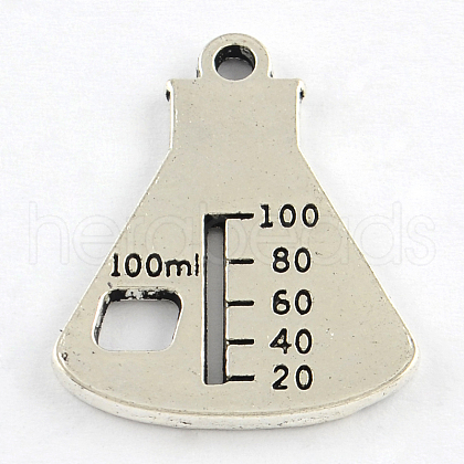 Tibetan Style Container Alloy Pendants TIBEP-Q054-13AS-RS-1