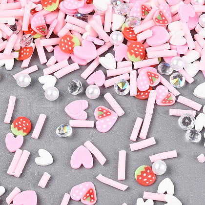 Handmade Polymer Clay Cabochons CLAY-N013-18-1