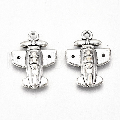 Tibetan Style Alloy Pendants TIBE-S323-038AS-RS-1