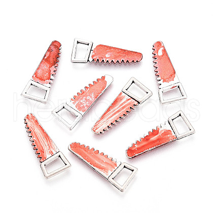 Alloy Enamel Pendants ENAM-M055-01P-1