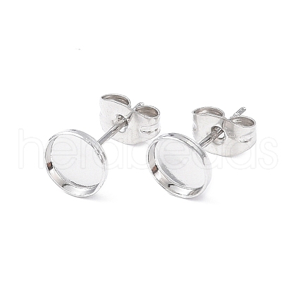Non-Tarnish 304 Stainless Steel Stud Earring Finding EJEW-I285-26P-1