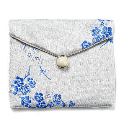 Chinese Style Floral Cloth Jewelry Storage Pouches AJEW-D065-01A-06-1