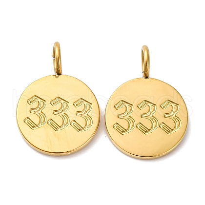 304 Stainless Steel Pendants STAS-C133-01G-01-1
