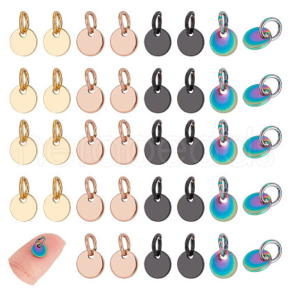 Unicraftale PVD Vacuum Plating 304 Stainless Steel Charms EJEW-UN0001-45-1