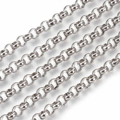 304 Stainless Steel Rolo Chains CHS-L017-18C-1