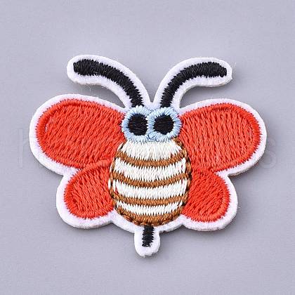 Computerized Embroidery Cloth Iron on/Sew on Patches DIY-M010-22A-1