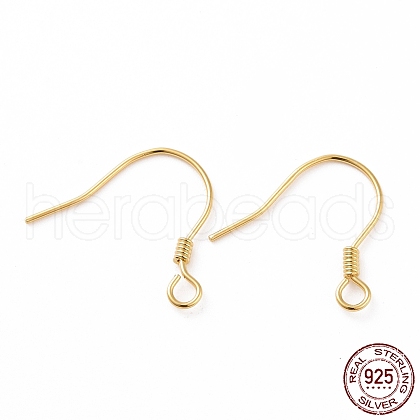 925 Sterling Silver Earring Hooks STER-D035-22G-1