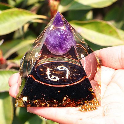 Orgonite Pyramid Resin Energy Generators PW-WG63740-04-1