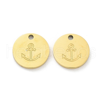 Ion Plating(IP) 316L Surgical Stainless Steel Charms STAS-D029-35G-1