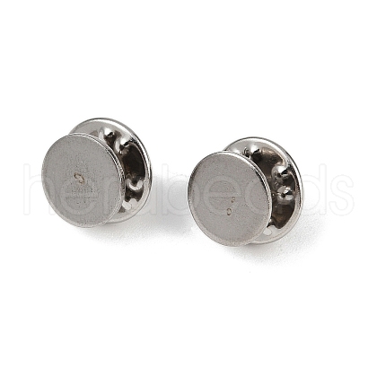 304 Stainless Steel Lapel Pin Backs STAS-P262-03P-03-1