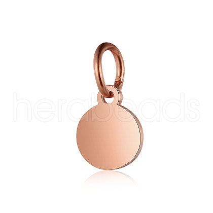Ion Plating(IP) 304 Stainless Steel Pendants STAS-I311-33A-RG-1