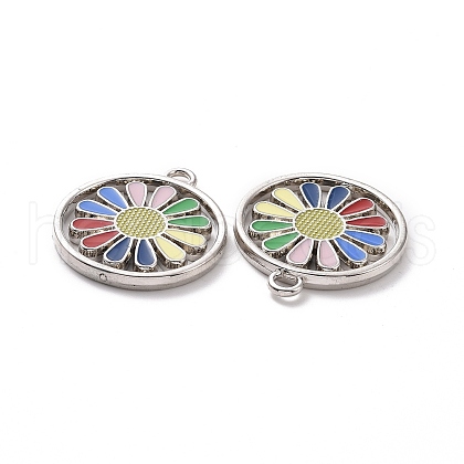 Alloy Enamel Pendants FIND-H041-27P-1
