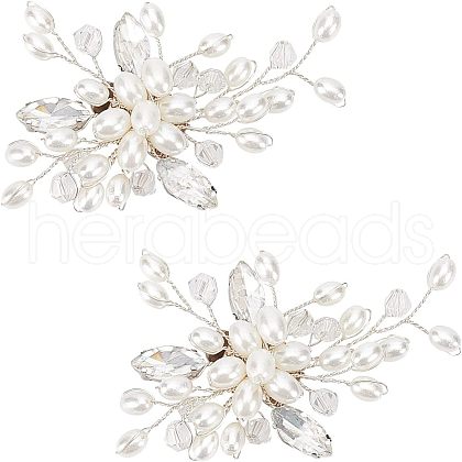 Fingerinspire 1 Sets Pearl Shoe Decoration FIND-FG0001-41-1