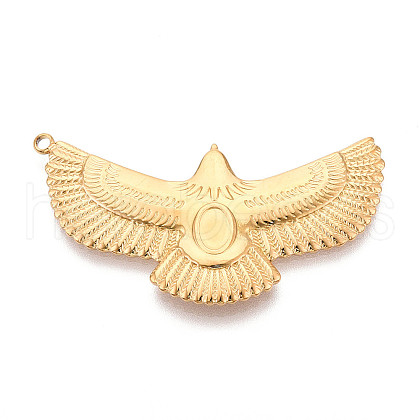 304 Stainless Steel Pendants STAS-T065-91G-1